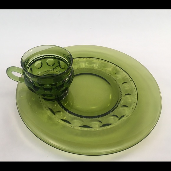 Vintage/retro King’s Crown snack plate and tea cup - Picture 3 of 6